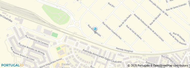 Mapa de Rua dos Lusíadas