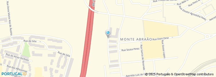 Mapa de Rua Doutor José Fernandes