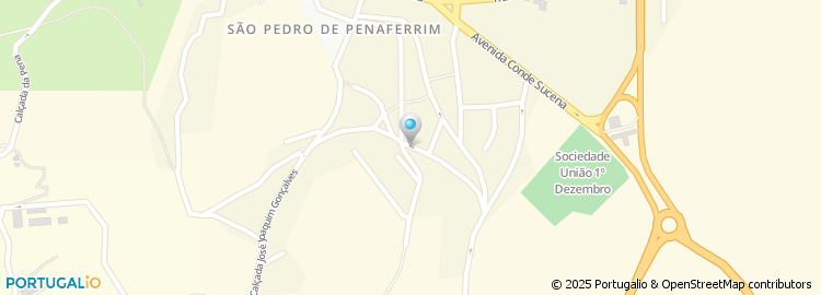Mapa de Rua Engenheiro José Caetano Salema Garção