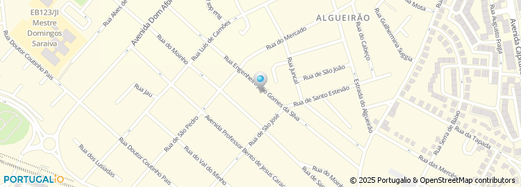 Mapa de Rua Engenheiro Júlio Gomes da Silva