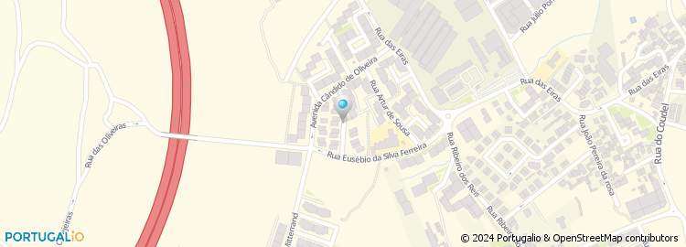 Mapa de Rua Fernando Vaz