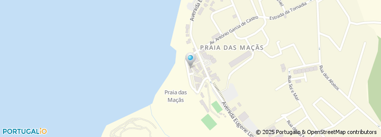 Mapa de Rua Fernão de Magalhães