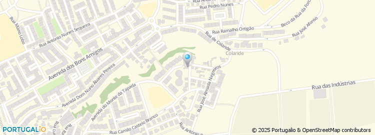 Mapa de Rua Florbela Espanca