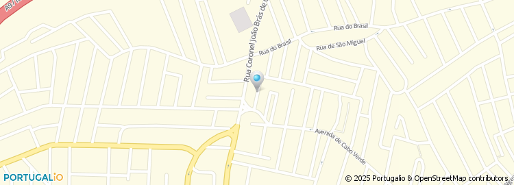 Mapa de Rua Florbela Espanca