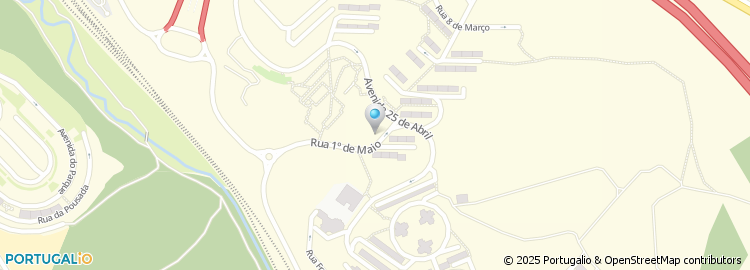 Mapa de Rua Fundação Gulbenkian