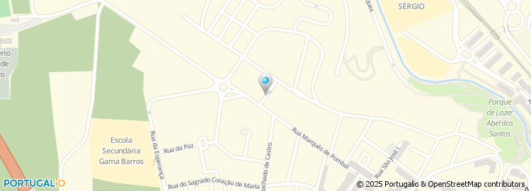 Mapa de Rua Joaquim dos Santos Dias