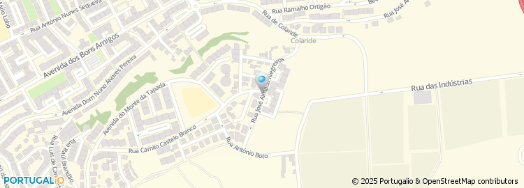 Mapa de Rua José Almada Negreiros