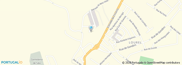 Mapa de Rua Leonor Pimentel