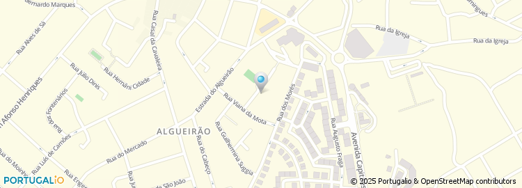 Mapa de Rua Luís de Freitas Branco
