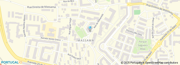 Mapa de Rua Mário Pinto