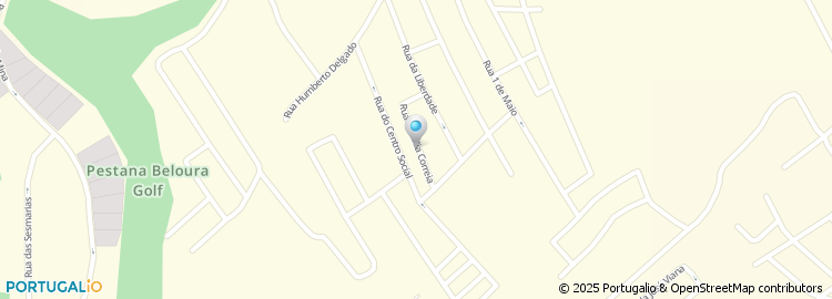 Mapa de Rua Natália Correia