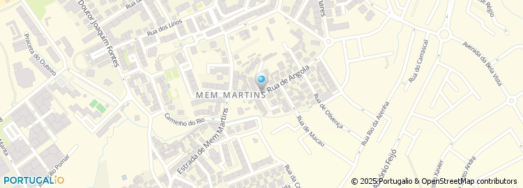 Mapa de Rua Padre Andrade