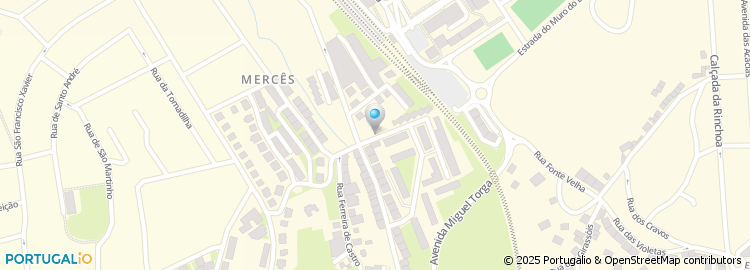 Mapa de Rua Padre Cruz