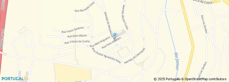 Mapa de Rua Pires Antunes