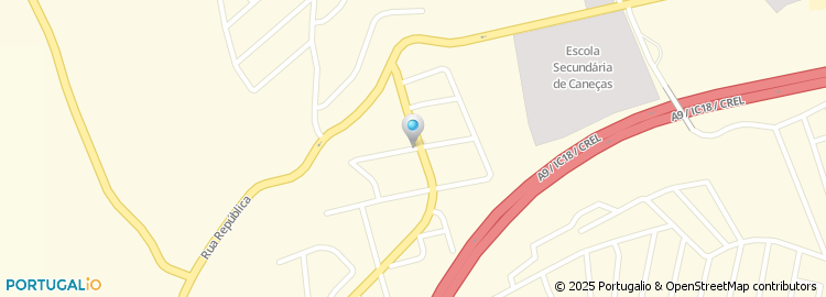 Mapa de Rua Professor Doutor Gustavo Nobre
