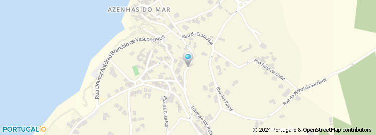 Mapa de Rua Professor Emílio de Paula Campos