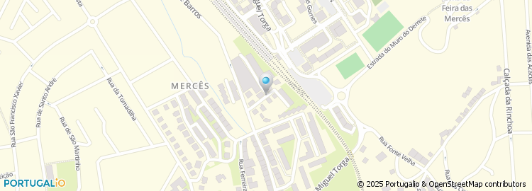 Mapa de Rua Sá de Miranda