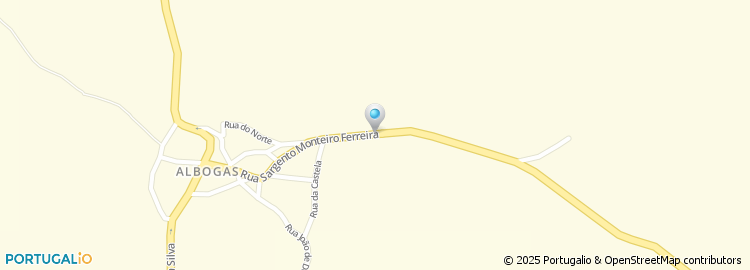 Mapa de Rua Sargento Monteiro Ferreira