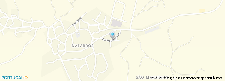 Mapa de Rua Joaquim Rodrigues Ferreira