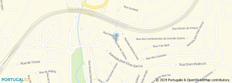 Mapa de Rua Mateus Vicente de Oliveira