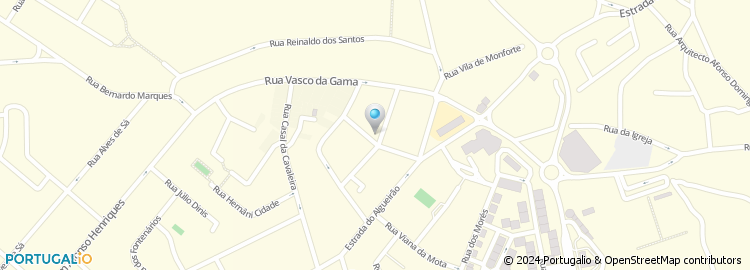 Mapa de Rua Padre José de Anchieta