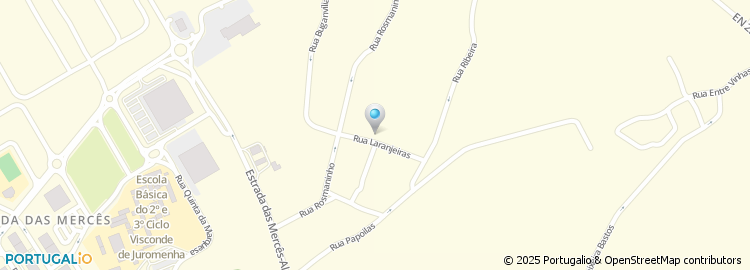 Mapa de Travessa das Laranjeiras