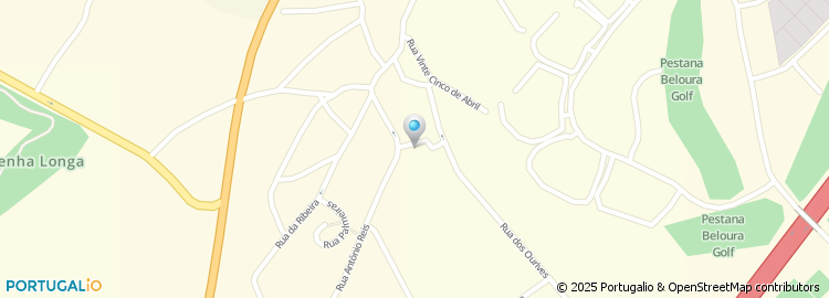 Mapa de Travessa dos Ourives