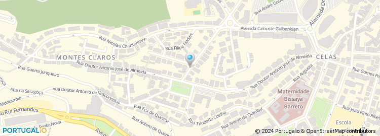 Mapa de Siri Azul - Café Lda