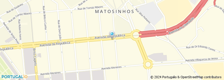 Mapa de Smile Up, Clínicas Dentárias, Matosinhos