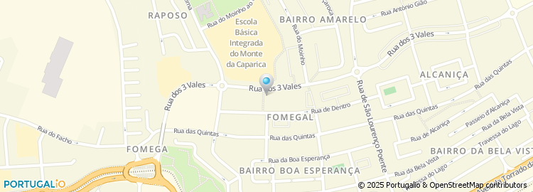 Mapa de Snack - Bar O Golfinho do Monte Lda