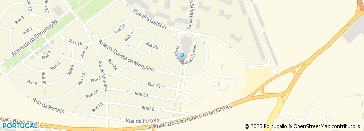 Mapa de Snack-Bar Os Noivos, Lda
