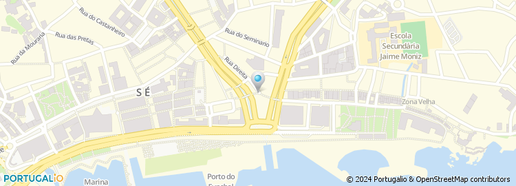 Mapa de Snack-Bar Pastelaria Flor Pelourinho, Lda