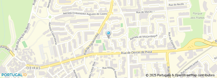 Mapa de Snack-Bar Pisca Pisca
