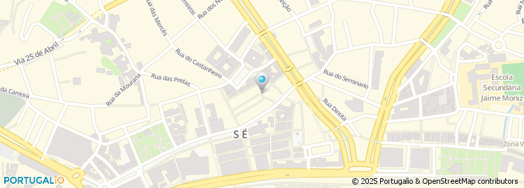 Mapa de Snack-Bar Vieira