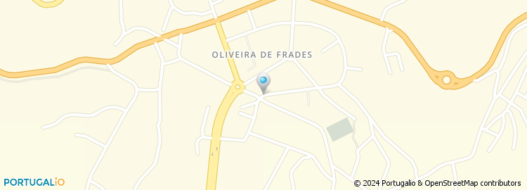 Mapa de Soares & Figueiredo - Laboratório de Análises Clínicas e Águas, Oliveira de Frades