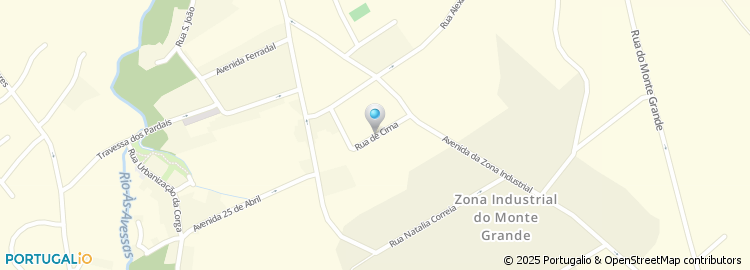 Mapa de Soares Rodrigues, Cortiça, Unipessoal Lda