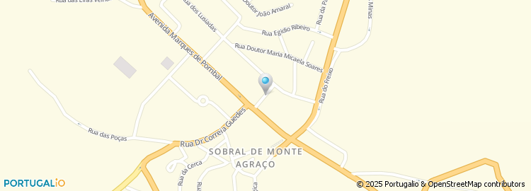 Mapa de Apartado 36, Sobral de Monte Agraço