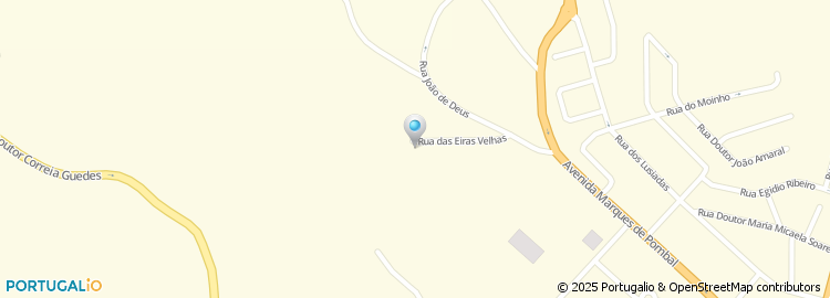 Mapa de Rua das Eiras Velhas