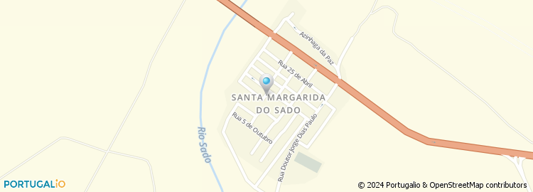 Mapa de Soc. Agricola Agro - Pecuaria Santa Margarida Sado, SA