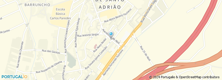 Mapa de Soc. Auto Taxis Vaz & Vaz, Lda