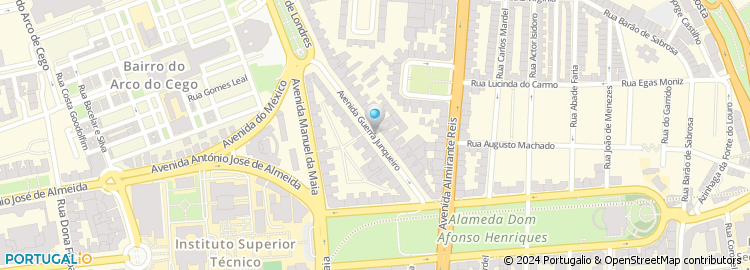 Mapa de Soc. Avenida Guerra Junqueiro Cafetarias, SA