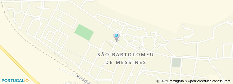 Mapa de Soc. Columbofila de São Bartolomeu de Messines