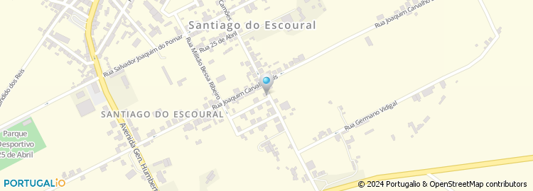 Mapa de Soc. Columbofila Montemor - O - Novo