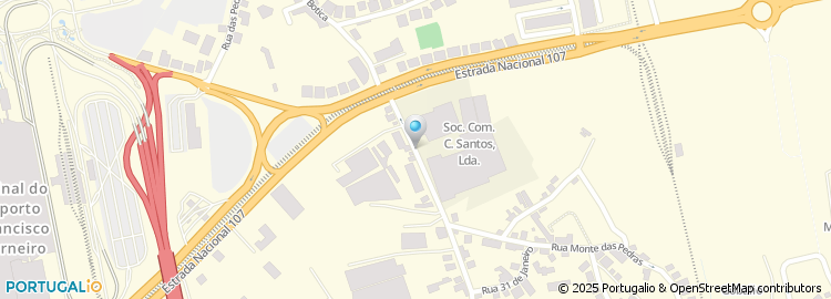 Mapa de Soc. Comercial C. Santos, Lda