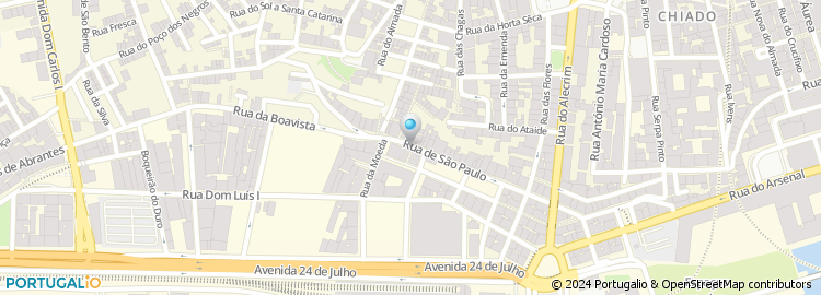Mapa de Soc. Comercial de Viveres de Manuel Ferreira, Lda