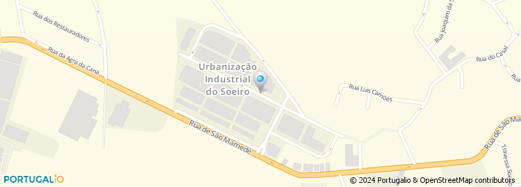 Mapa de Soc. de Borrachas Ralpi, Lda