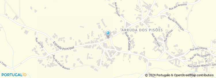 Mapa de Soc. de Combustiveis de Arruda dos Pisoes, Lda