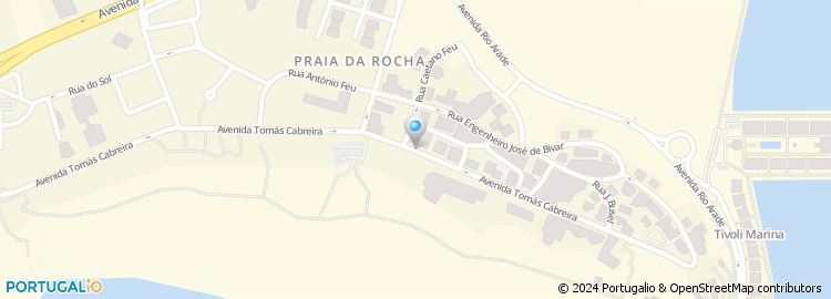 Mapa de Soc. de Investimentos Imobiliarios da Praia da Rocha, SA