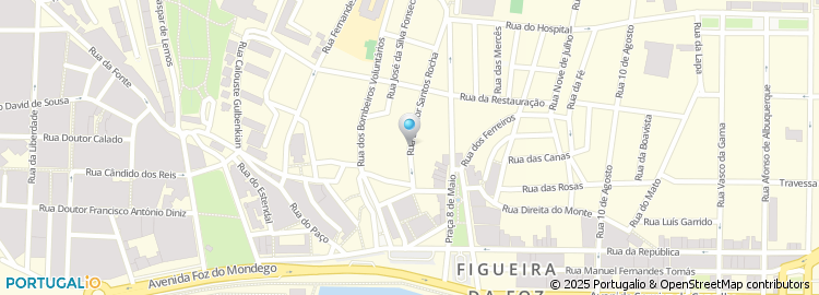 Mapa de Soc. Filarmonica Figueirense