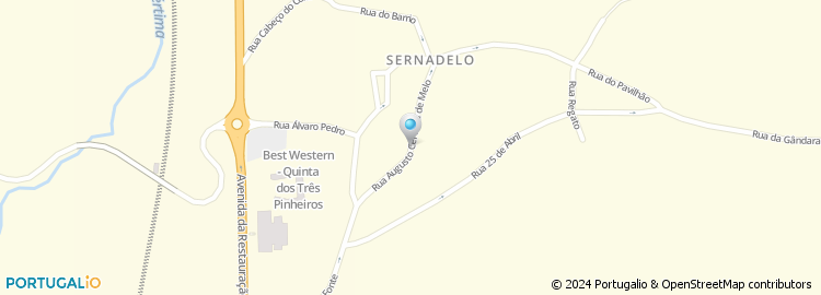 Mapa de Soc. Hoteleira Pedro dos Leitoes, Lda